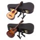 thumbnail image 4 of Modelo De Guitarra Con Soporte Y Estuche Regalos Para Ni?os Regalos De Cumplea?os Marrón + Color Madera, 4 of 5
