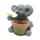 thumbnail image 2 of Plantador De Estatuas De Elefante De Jardín Creativo Para Balcón Interior granja Al Aire Libre Con Mariposa, 2 of 5