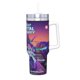 thumbnail image 2 of El Segundo Mejor Hospital de la Galaxia Vaso aislado de acero inoxidable con asa, diseño temático, regalo para familia, amigos y fans; incluye pajita y encaja en el portavasos estándar, 40 oz, 2 of 6