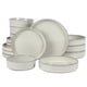thumbnail image 1 of Juego de vajilla Bloomhouse Santorini Mist Terracotta 16 piezas, 1 of 7