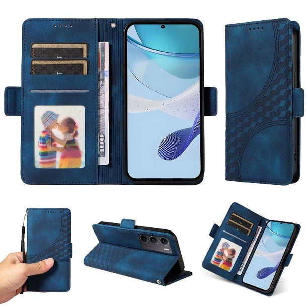 Carcasa FOXDOCK Realme C75 4G de cuero PU, diseño acolchado clásico, protección contra caídas y rayones