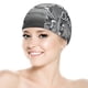 thumbnail image 5 of Familia de esqueletos espeluznantes bailando Gorro de Natación de Licra, Gorro de Baño de Tela Cómoda, Gorro Elástico Antideslizante para Hombres, Mujeres y Niños, 5 of 6