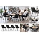 thumbnail image 2 of Pack de 4 Silla Comedor Tercio Roma Patas Negra - Negro, 2 of 4