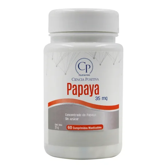 Papaya x 60 comprimidos masticables, CPN
