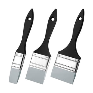 Magideal - Herramienta De Pintura Moldeadora De Colores, Pinceles De Silicona Flexibles, Pinceles De Pintura De Silicona, Pinceles De Artista Para Óleo, Niños Y 3 Uds 1 En 2 En 3 Pulgadas