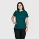 thumbnail image 1 of Polera Pique Mujer 80/20 M/C verde oscuro XL, 1 of 5