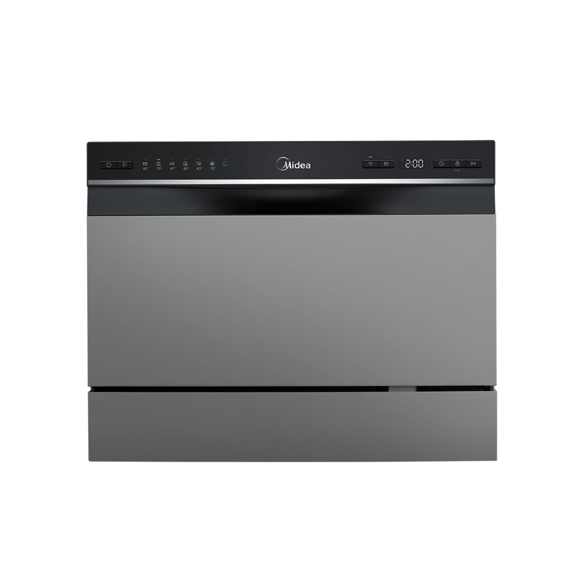 Midea - Lavavajillas Mdwtf0602Ms 6 Sets Plata