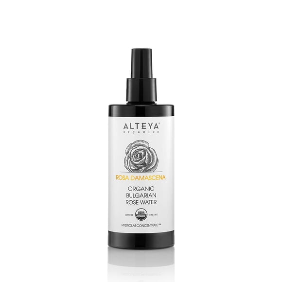 Tónico Facial Alteya Agua de Rosas de Alta Potencia 200 mL Orgánico Certificado USDA