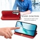 thumbnail image 4 of FOXDOCK Funda para Samsung Galaxy S26 Pro | Soporte Ajustable y Billetera Integrada-rojo, 4 of 6