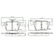 thumbnail image 2 of Pastillas Freno para auto Audi A8 Quattro / A8 2011-2017 Trasero, 2 of 3