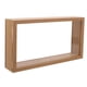 thumbnail image 5 of Caja De Sombras Con Boletos, Insignias Artísticas Con Cubierta De Vidrio, Vitrina De Madera Para Regalos, Marrón, 5 of 5