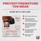 thumbnail image 3 of Protector de Botas Kg's Aplicación con Brocha 59 ml Negro con Kevlar, 3 of 8