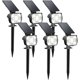 thumbnail image 1 of Luces solares Kaxiida de 46 LED, impermeables IP68, 3 modos de brillo, 1 of 7