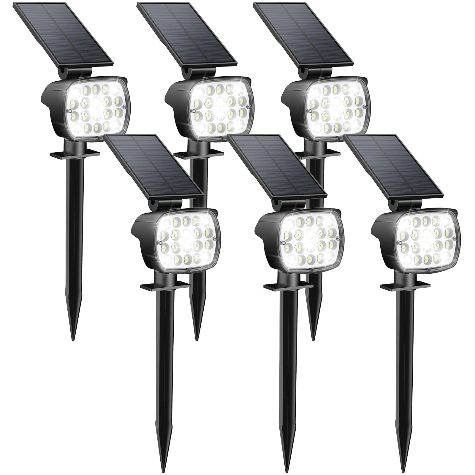 Luces Solares Kaxiida De 46 Led, Impermeables Ip68, 3 Modos De Brillo