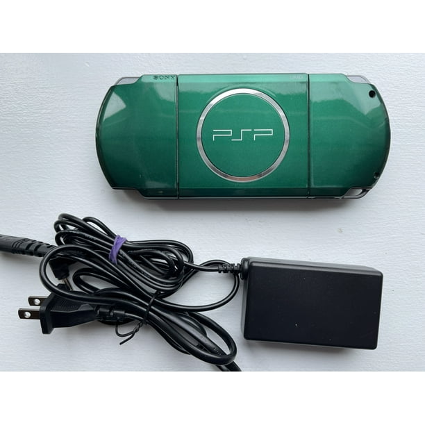 Consola Sony PSP-3000 Oficial Auténtica, Color Verde Intenso, 100