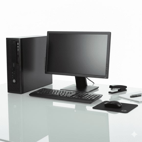 HP ProDesk 400 G1 Core i5 8GB SSD 120GB Monitor 19 Reacondicionado