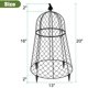 thumbnail image 2 of Campanas de Alambre para Jardín TAOMENNI para Plantas, Campana de Alambre Galvanizado 13x20 cm, 2 of 8