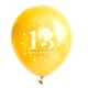 thumbnail image 4 of Globos Shuntai para decoración de cumpleaños número 13, paquete de 15, 4 of 6