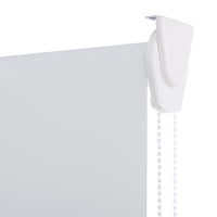 Bertex - Cortina Roller Blackout Blanco, Alto Ajustable Máximo De 240 Cm X Ancho A Elección Para Sala, Living, Oficina O Dormitorio (170 Cm De Ancho X 240 Cm De Alto)