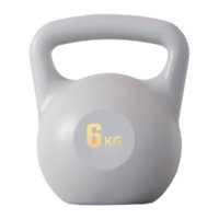 Magideal - Kettlebell De Agua Rellenable Pesa Deportiva Para Entrenamiento Funcional Mancuerna Para Ejercicios De Fuerza Y Resistencia Equipo Gimnasio Con Diseño Gris 6Kg