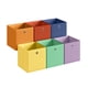 thumbnail image 1 of Juego de 6 cubos de almacenamiento SONGMICS, sin olor, 26 x 26 x 28 cm, 1 of 8