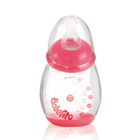 Babelito - Mamadera Angular 150Ml Rosada 0-9 Meses