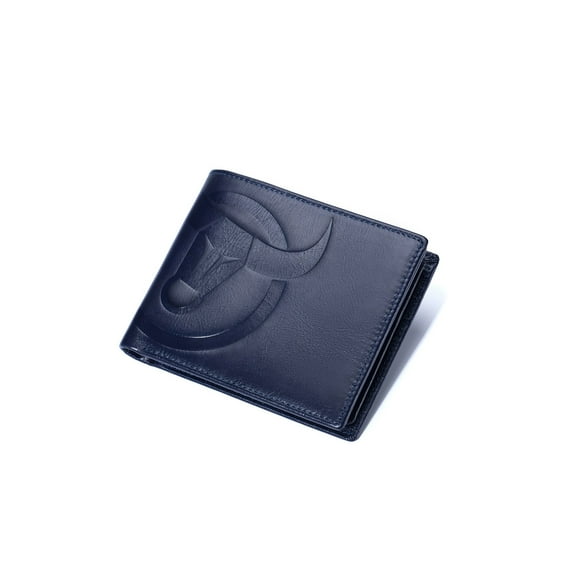 Billetera De Cuero Bull Captain Con Bloqueo Rfid Qb0203
