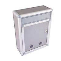 Bothyi - Buzón Montado En La Pared Caja De Colección Duradera Segura Buzón De Correos Caja De Caída Impermeable Bf035 Entrada Frontal