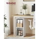 thumbnail image 2 of Estantería VASAGLE Colección Custos de 2 Niveles Blanco Nube, 2 of 6