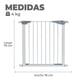 thumbnail image 3 of Reja de Seguridad Escalera Para Bebe y Mascotas 69 A 76 Cm., 3 of 6