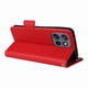 thumbnail image 3 of Funda Cartera para Motorola MOTO S50 5G Tapa Flip con Ranuras y Soporte Rojo, 3 of 5