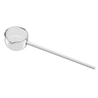 Bothyi - Cuchara Cuchara De Vidrio Cuchara De Aceite Resistente Al Calor Para Bebidas Frías Barra De Cocina