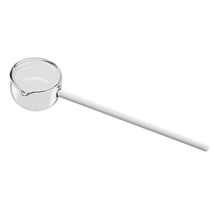 Bothyi - Cuchara Cuchara De Vidrio Cuchara De Aceite Resistente Al Calor Para Bebidas Frías Barra De Cocina