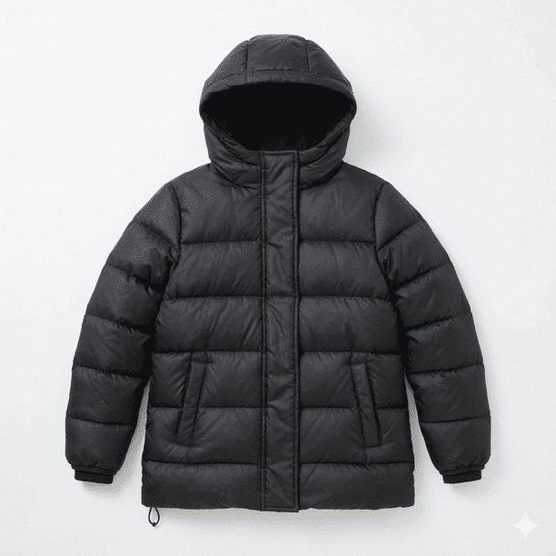 Parka Ni o Invierno Acolchada Capucha Termica Abrigo Escolar