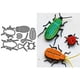 thumbnail image 1 of Mariquita de retazos troquelada para hacer tarjetas y álbumes de recortes, 1 of 6