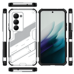 Funda Gangxun Antigolpes Para Xiaomi Redmi 15 4G Con Soporte Invisible, Antihuellas Y Protección Completa