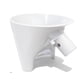 thumbnail image 1 of Embudo de harina para mezclador de ayuda de cocina, vertido guiado libre de desorden, accesorio duradero fácil de limpiar para hornear y preparar la cocina (blanco), 1 of 3