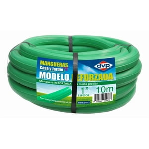 Manguera Pvc Reforzada 10Mts 1 Pulgada Dvp