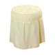thumbnail image 1 of Salón De Belleza Cubierta De Silla Redonda Cubierta Elástica Para El Hogar Spa Dormitorio Crema Blanco, 1 of 5