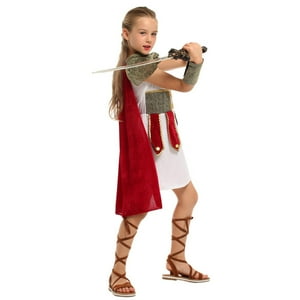 Sm - Disfraz Cosplay Gladiadora Infantil Para Niñas