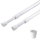 thumbnail image 1 of Barra para cortina AIJIEGUANG ajustable 71-109 cm blanca, 2 unidades, 1 of 5
