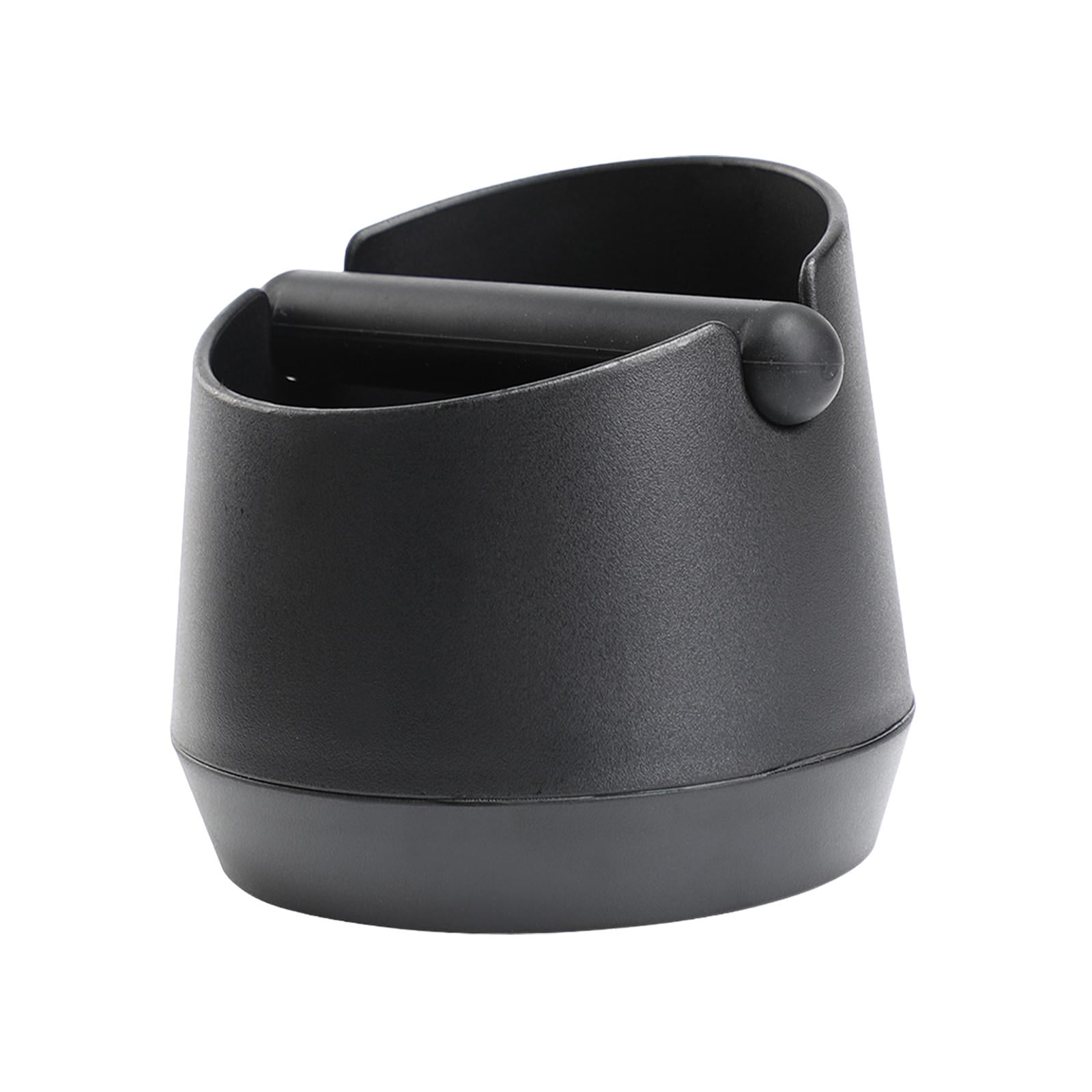 Bothyi - Contenedor Para Café Expreso Con Base Antideslizante, Contenedor Para Café Molido Para Cafeterías De Oficina, Color Negro