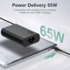 thumbnail image 2 of Cargador para laptop JIONR 65W USB-C para Lenovo ThinkPad, 2 of 7