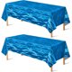 thumbnail image 1 of OHOME 2 Pack de manteles plásticos con olas para fiestas en la playa, 1 of 3