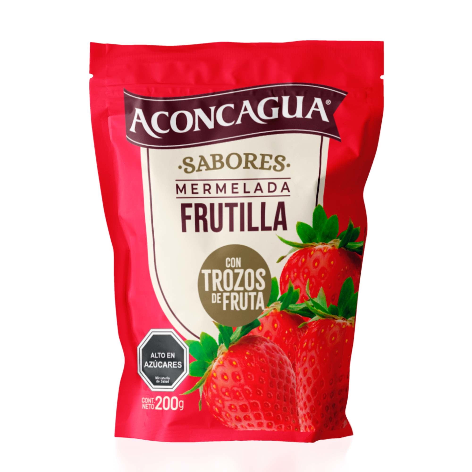 Mermelada Trozos De Frutilla 200 g Aconcagua