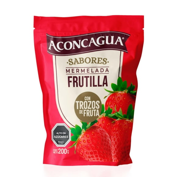 Mermelada Trozos De Frutilla, 200 g