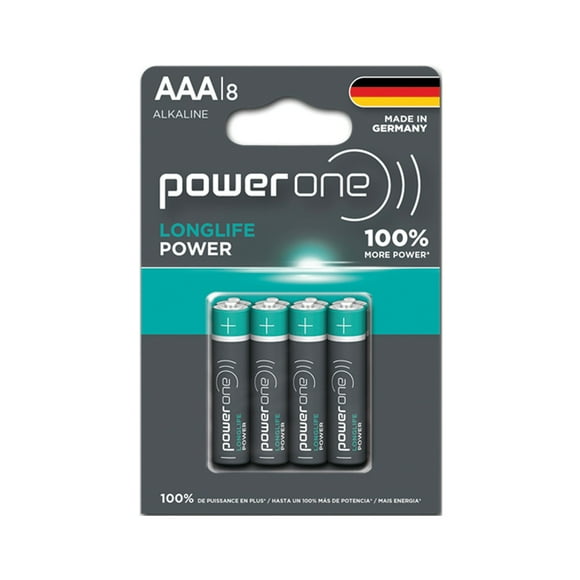Blister Pilas Alcalinas Aaa X 8 Powerone