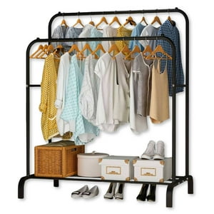 Line - Perchero Organizador De Ropa Tendedero Acero Inoxidable Doble