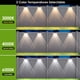 thumbnail image 2 of Luces solares para cerca LIANGLOME, paquete de 12, LED impermeables, 2 of 6