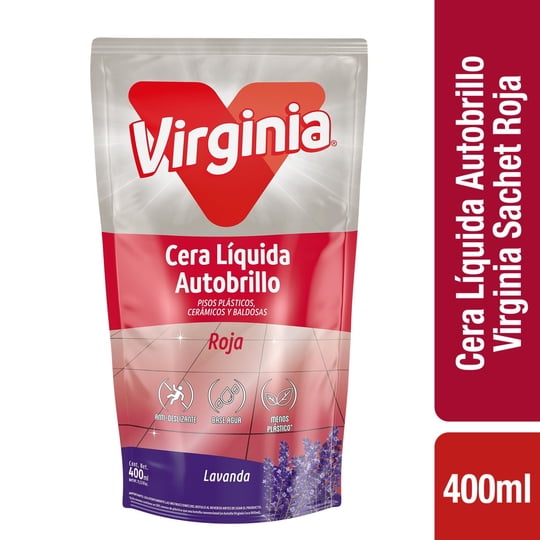 Cera Líquida Autobrillo Roja Doypack 400 ml Virginia